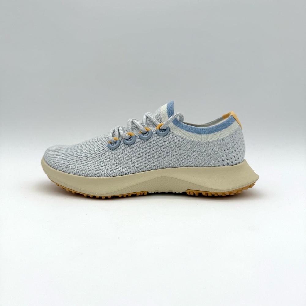 NIB NWT New Allbirds Mens Tree Dasher 2 Size 8 Shoes Blizzard Beige Hush Walking - Picture 2 of 9